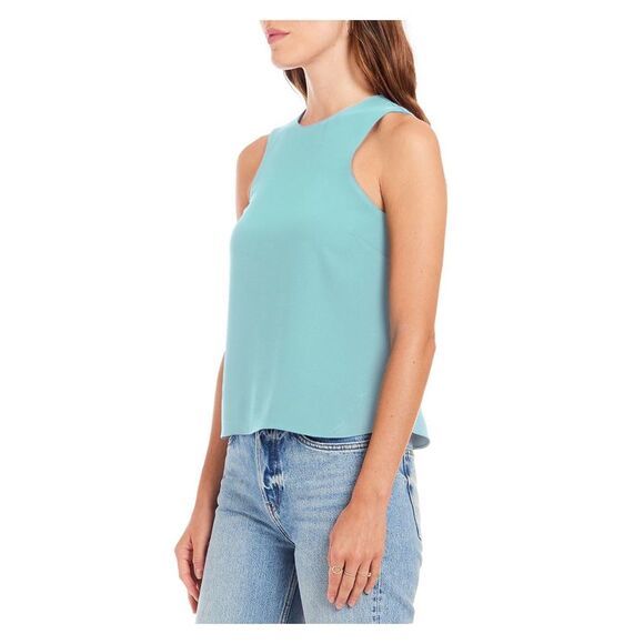 AQUA Womens Sleeveless Crew Neck Top - Picture 3 of 3